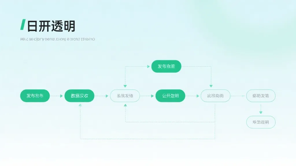 信息发布流程图，透明与合规